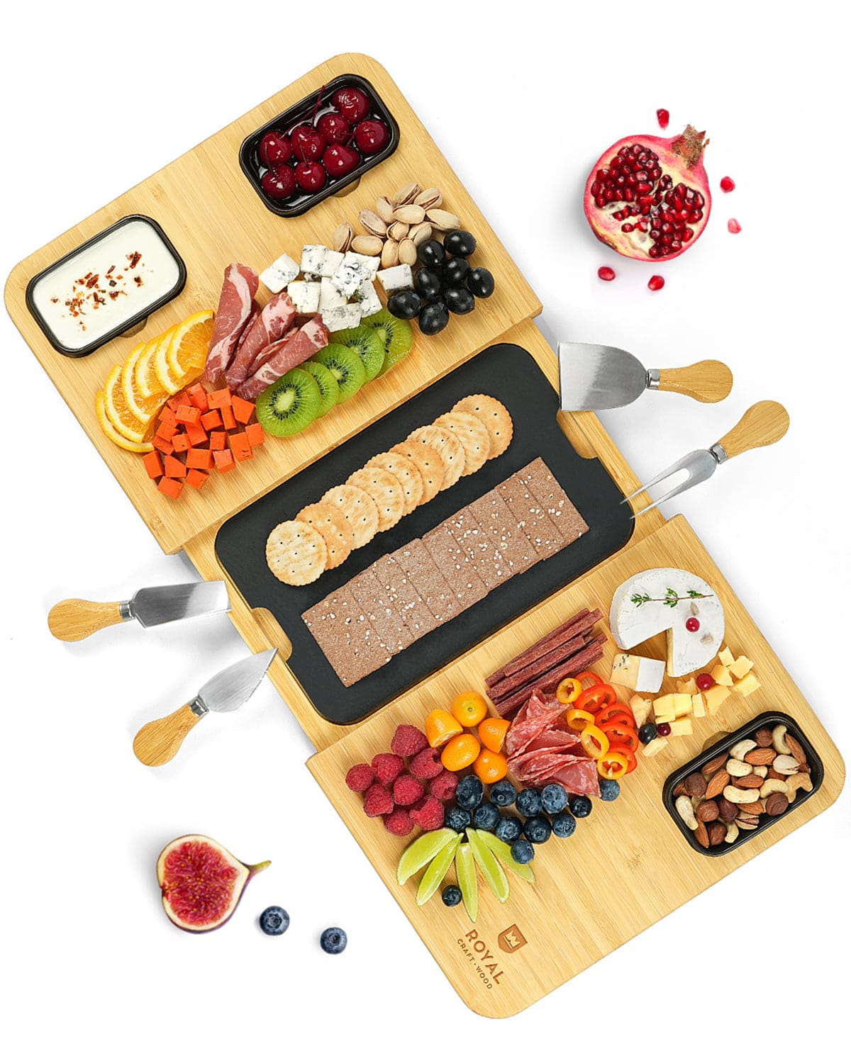 Cheese Board Set with Slate Plate