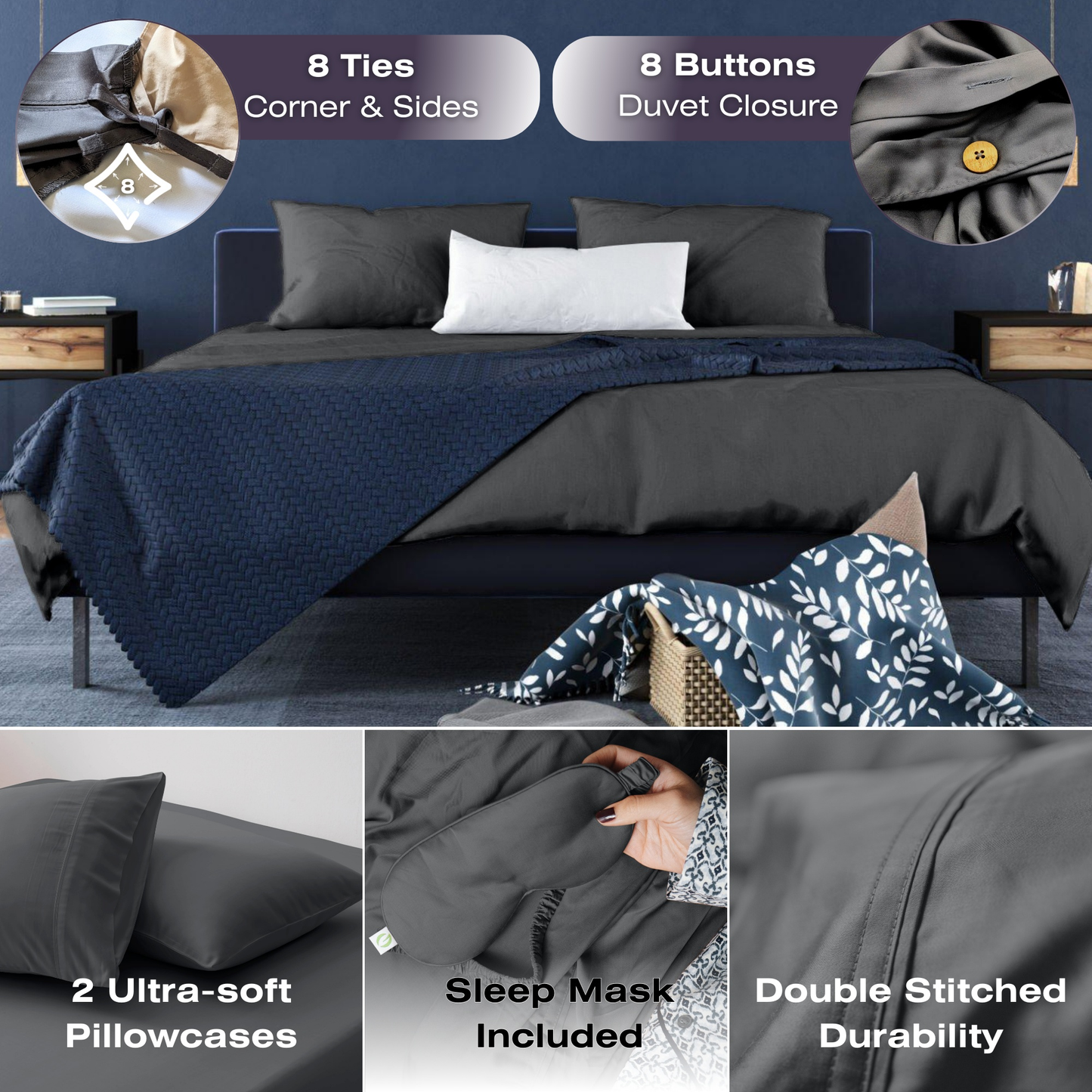 Bamboo Duvet Cover Set