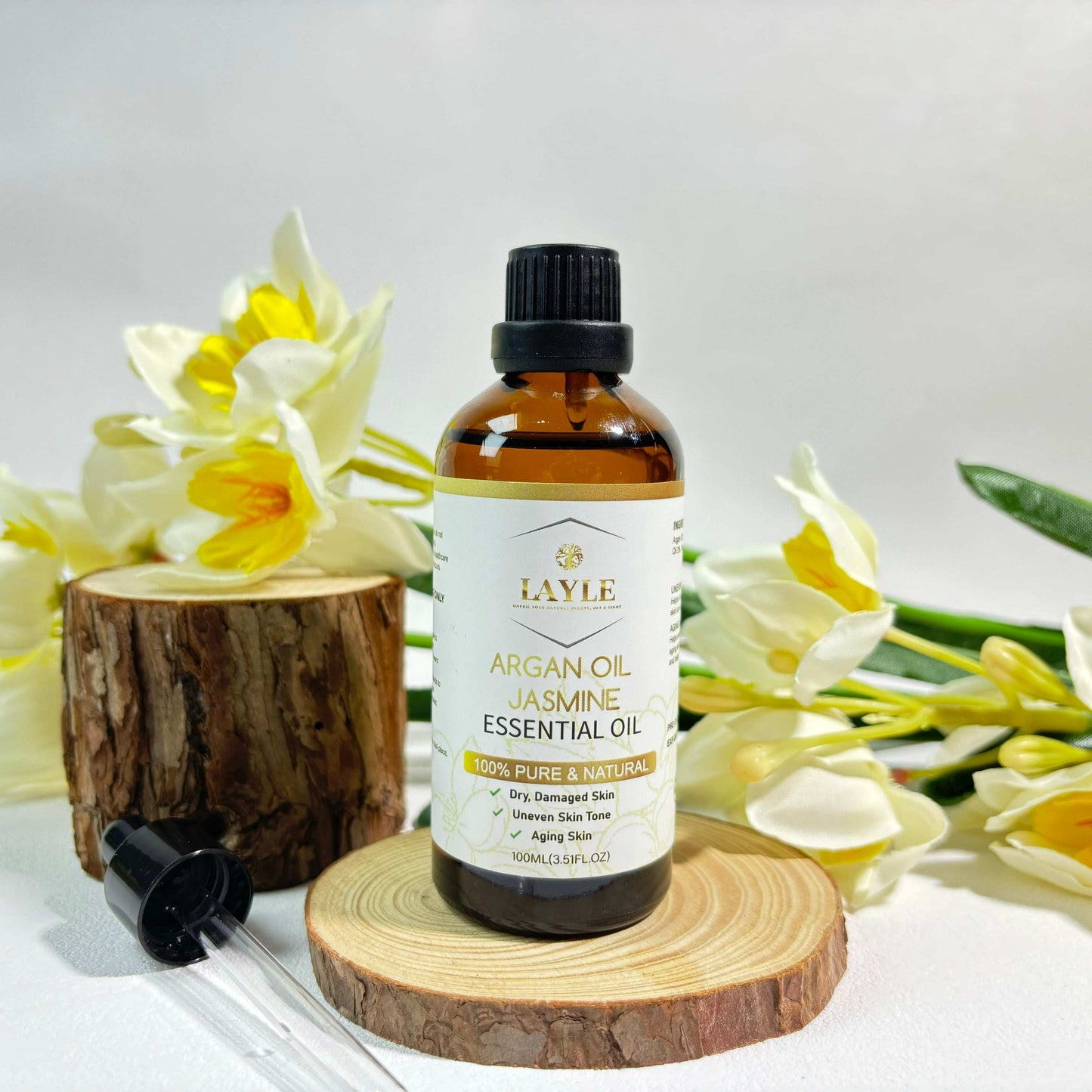 Organic Argan Oil Jasmine β Luxurious Hydration with a Floral Touch πΈπ
