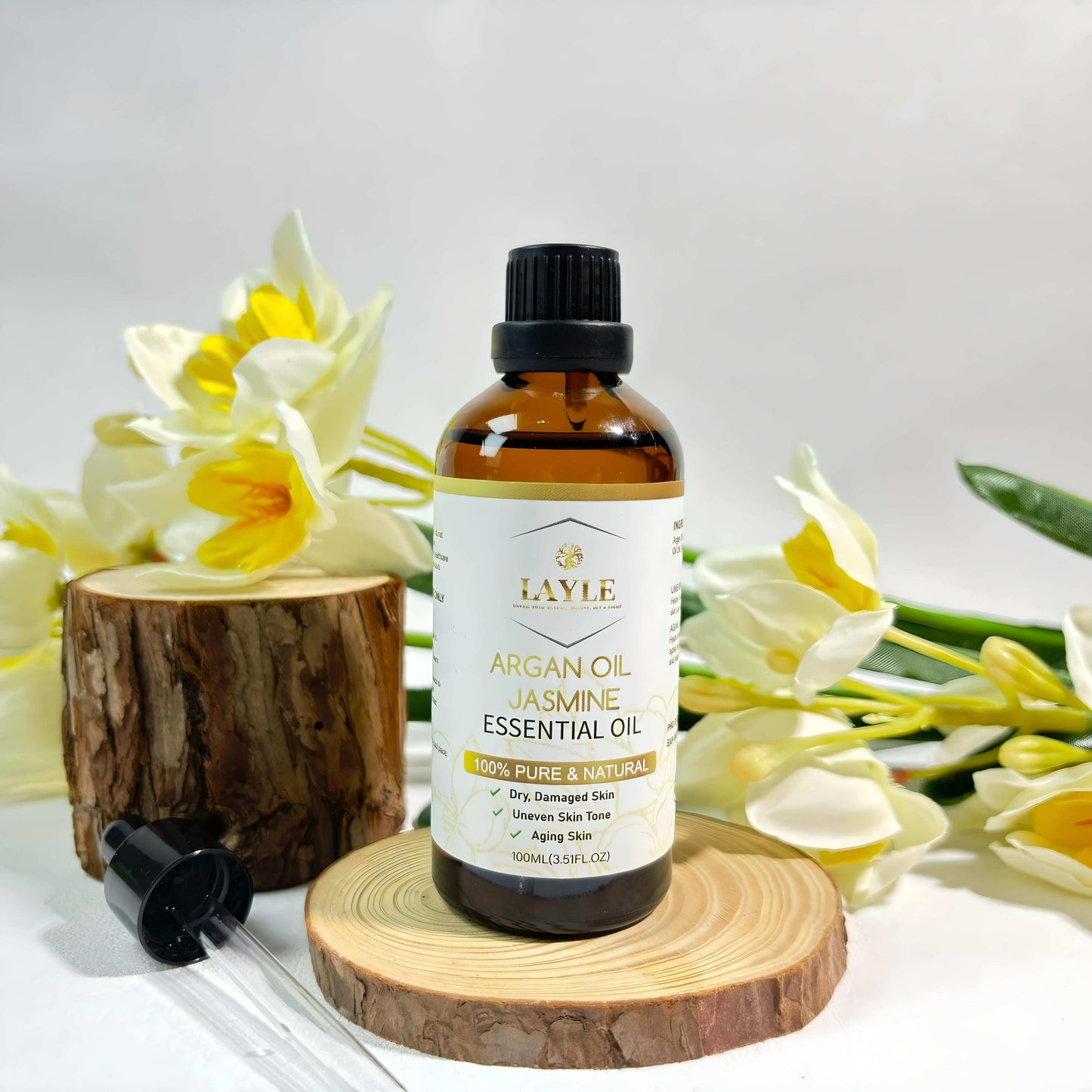Organic Argan Oil Jasmine β Luxurious Hydration with a Floral Touch πΈπ