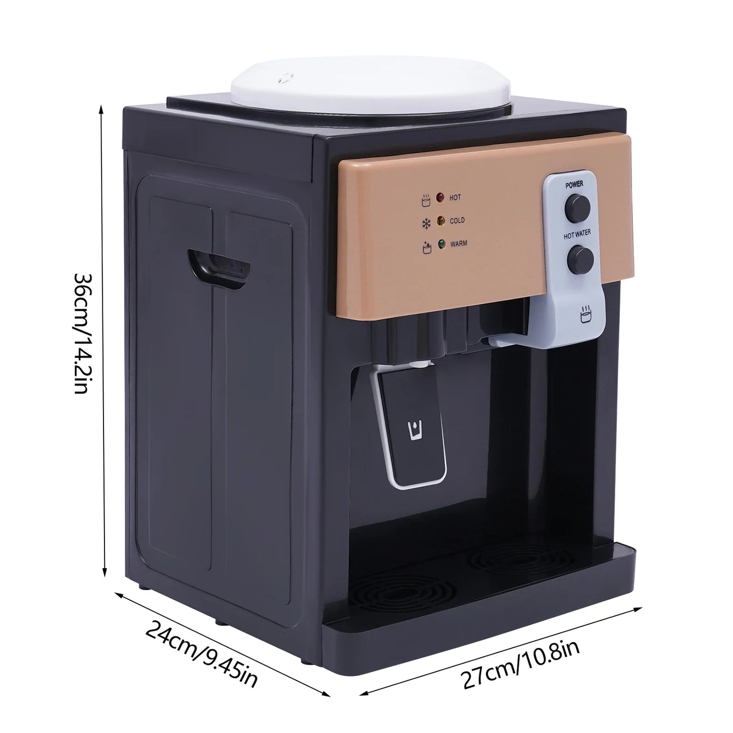 Versatile Electric Hot & Cold Water Cooler Dispenser with Dual Voltage Support (110V American / 220V European) for Home & Office