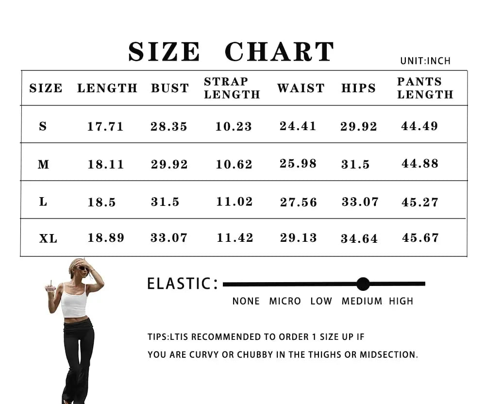 Casual Workout Two Piece Outfits for Women Short Sleeve Crop High Waist Foldover Flare Pants Tracksuit Sets Streetwear