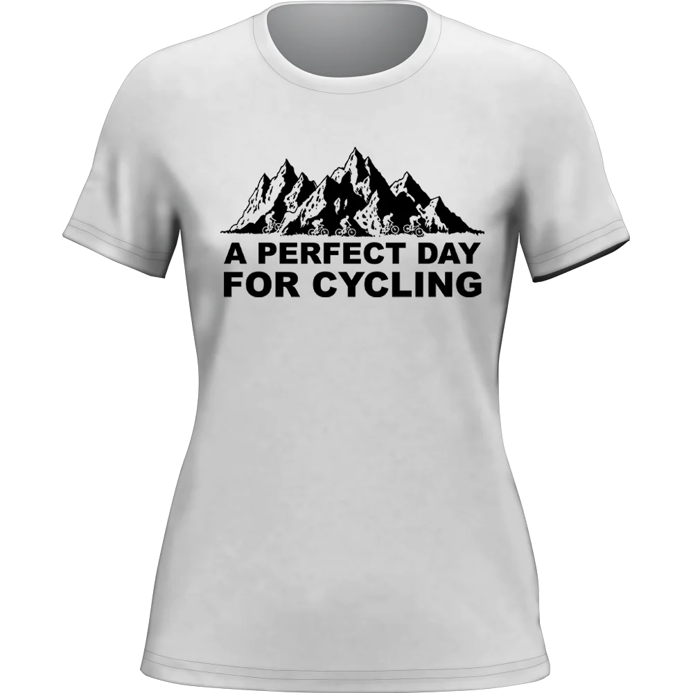 Perfect Day For Cycling T-Shirt for Women