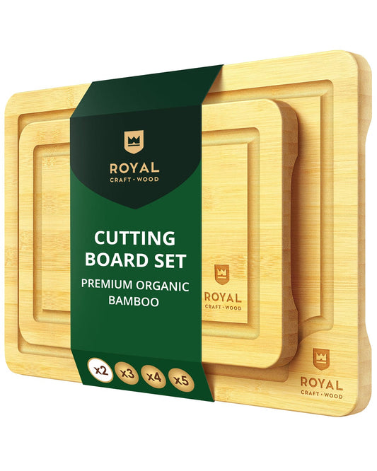 Cutting Board Set of 2, Bamboo