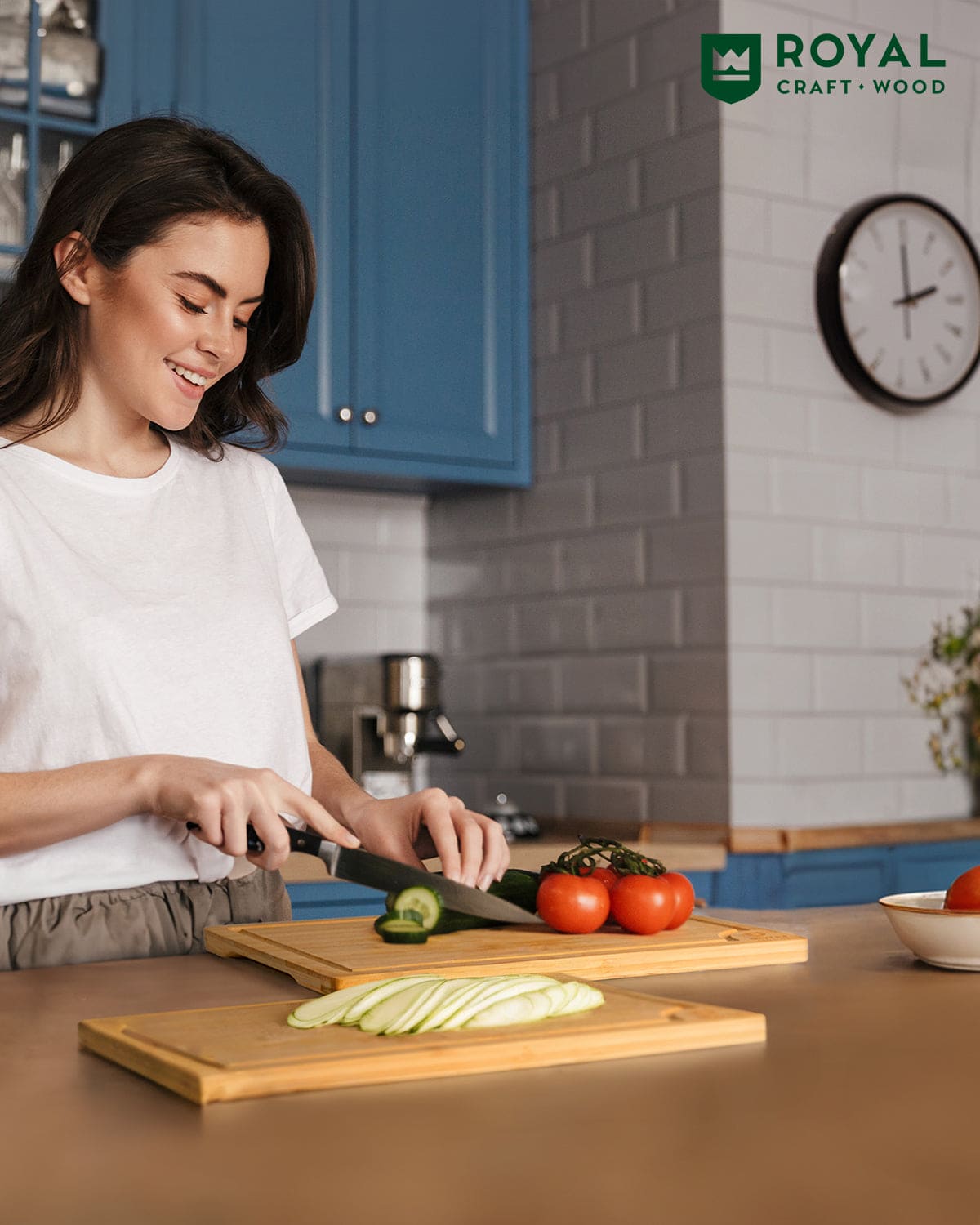 Cutting Board Set of 2, Bamboo