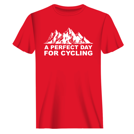 Perfect Day For Cycling T-Shirt for Men