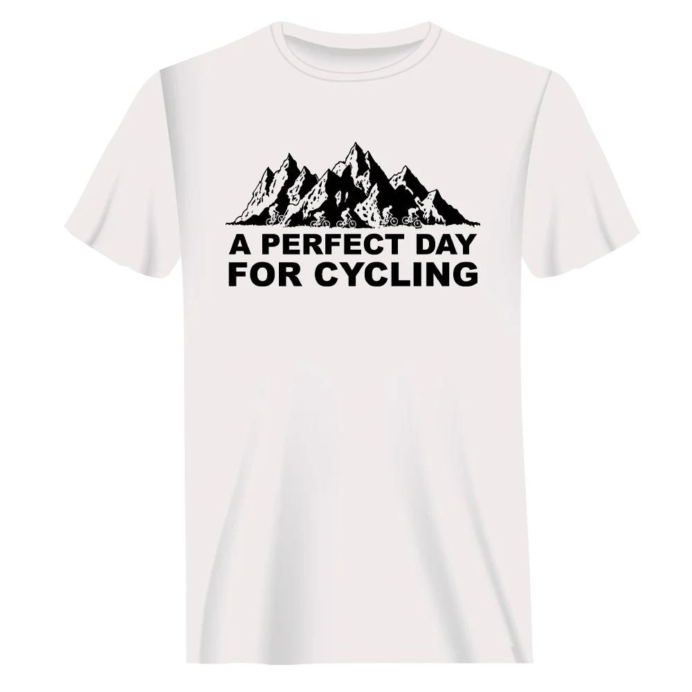 Perfect Day For Cycling T-Shirt for Men