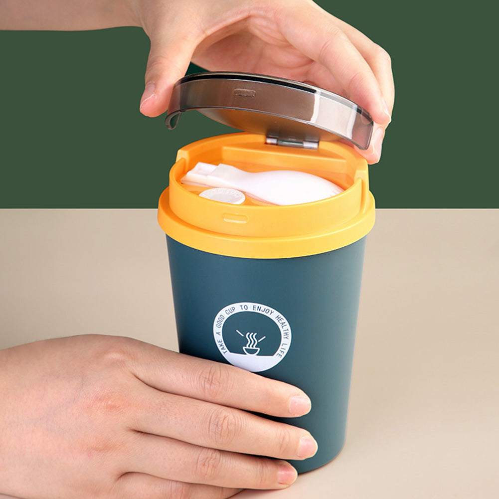 Portable Sealed Soup Cup Microwaveable