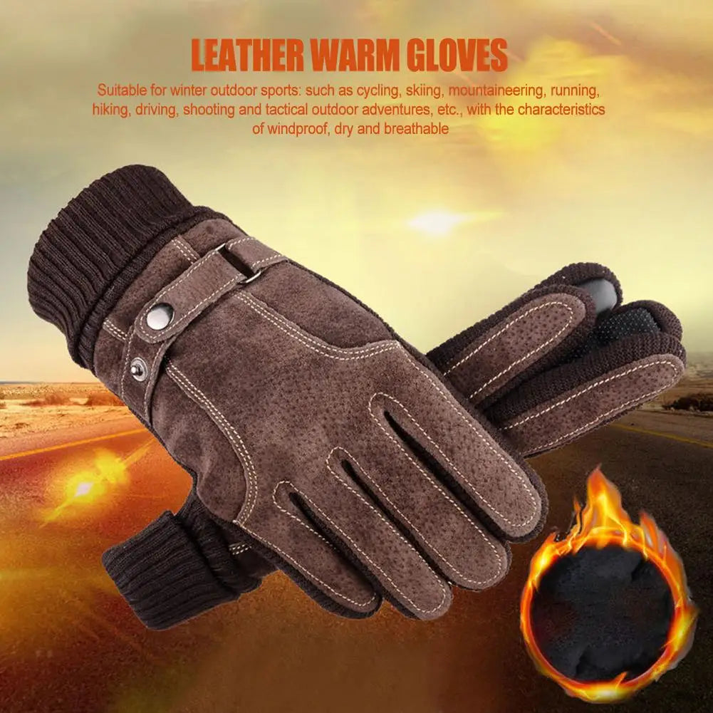 1 Pair Winter Gloves Men Women