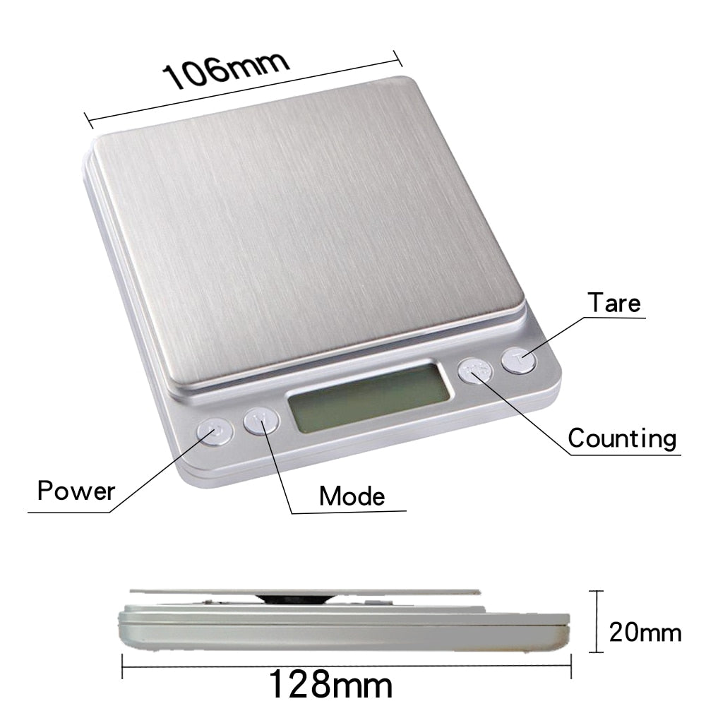 Electronic Kitchen Digital Scale - bosquetwellnessboutique