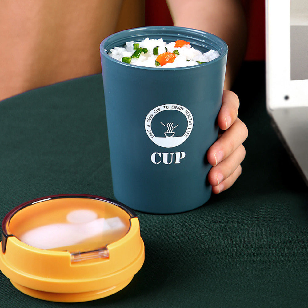 Portable Sealed Soup Cup Microwaveable