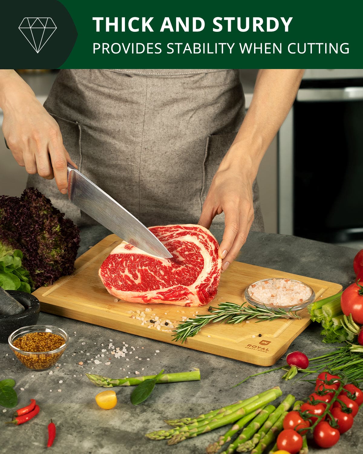 Cutting Board M, 12”x8”