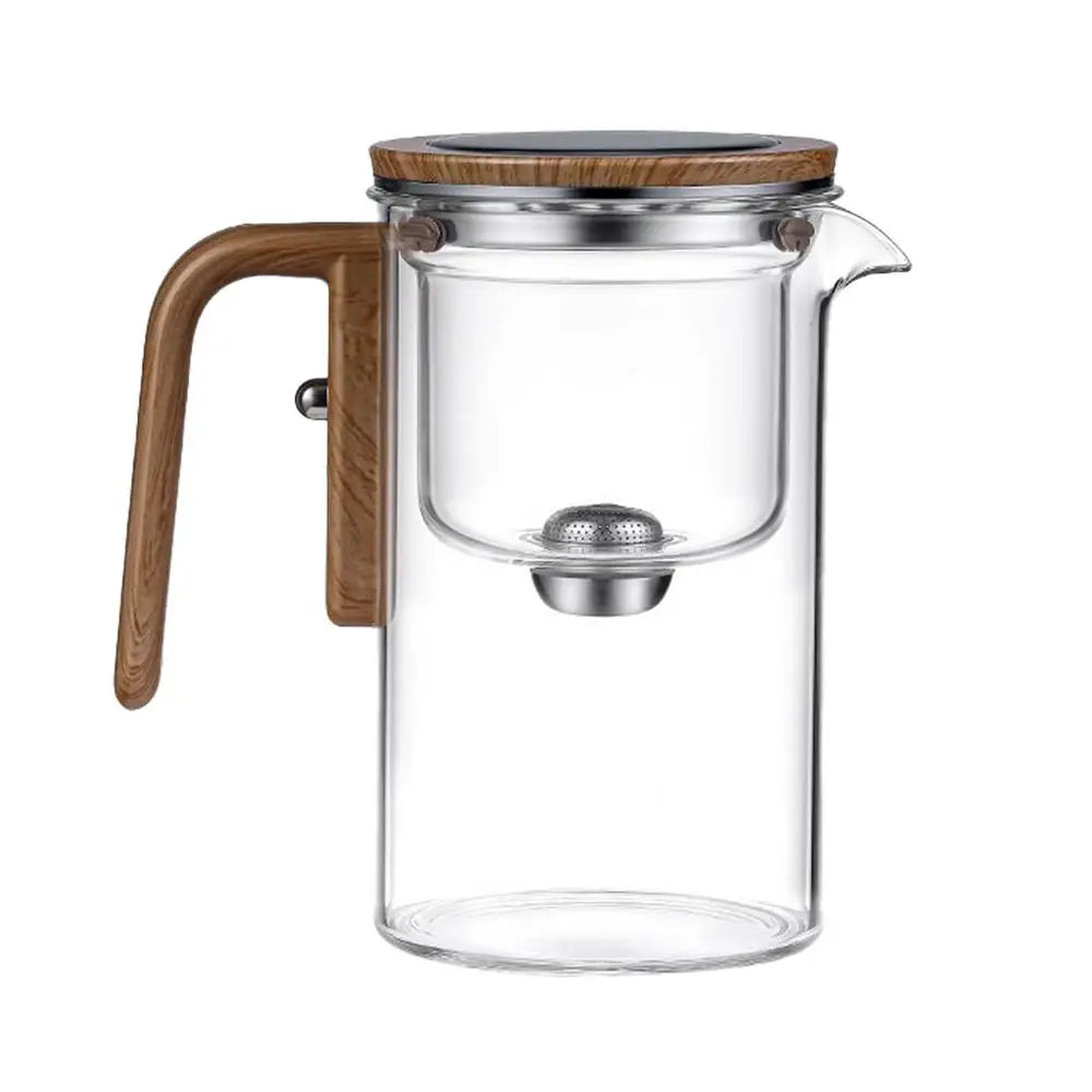 Glass Teapot With Infuser One Click Magnetic Suction