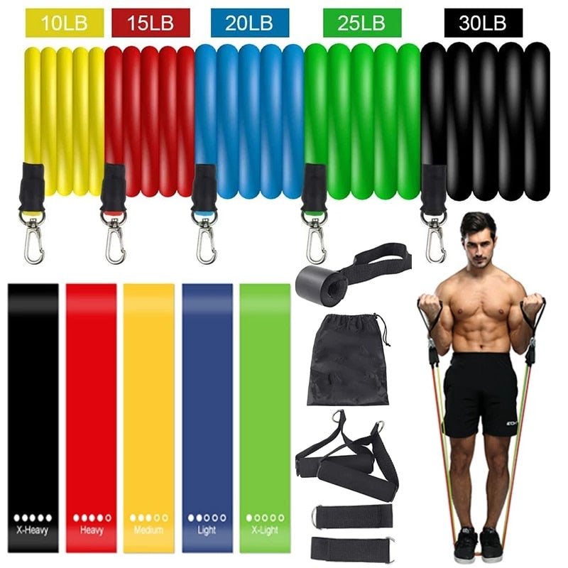 Resistance Bands Set - bosquetwellnessboutique