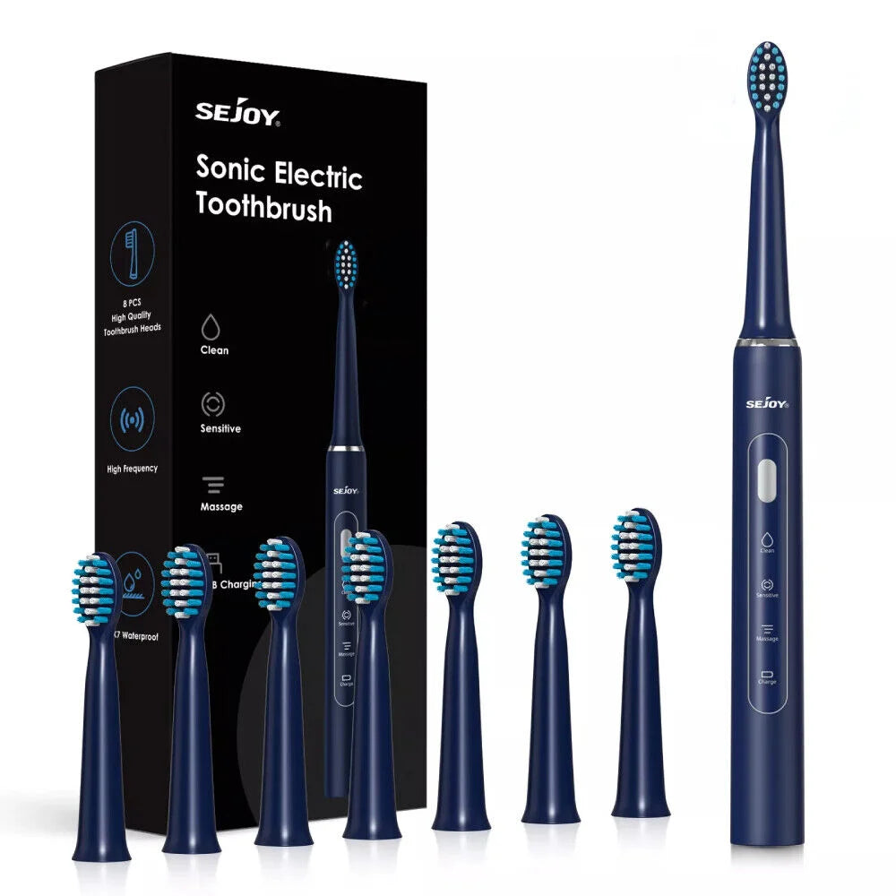 SEJOY Dental Oral Irrigator USB Rechargeable Teeth Cleaner Portable Dental Water Flosser 5 Modes IPX7 Mouth Washing Machine 350m