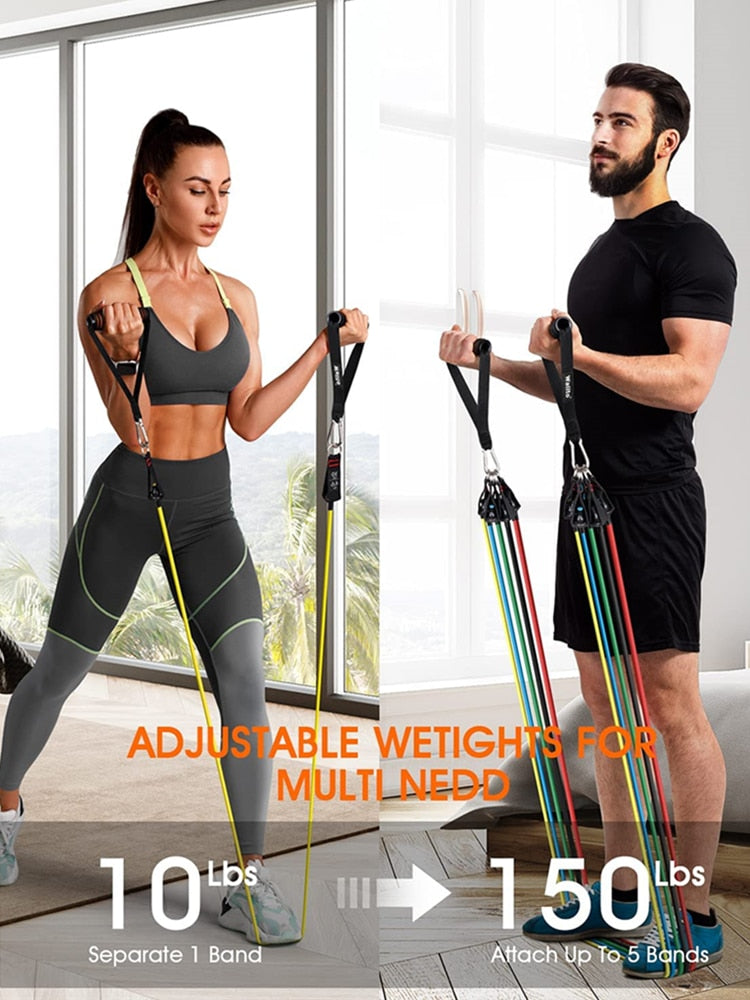 Resistance Bands Set - bosquetwellnessboutique