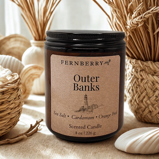 Outer Banks- 8oz Wood Wick Candle