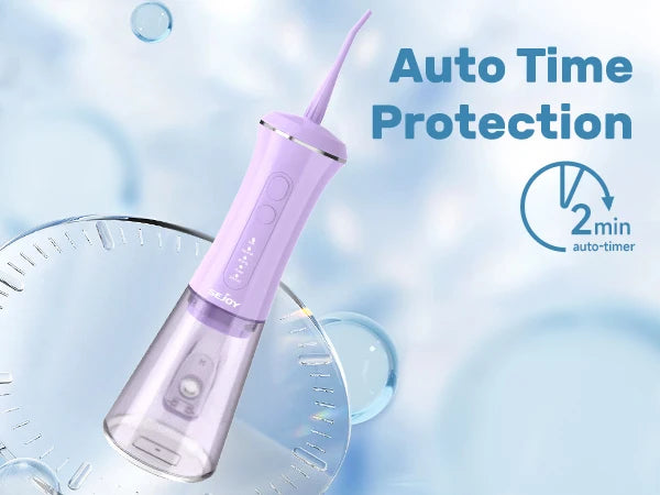 SEJOY Dental Oral Irrigator USB Rechargeable Teeth Cleaner Portable Dental Water Flosser 5 Modes IPX7 Mouth Washing Machine 350m