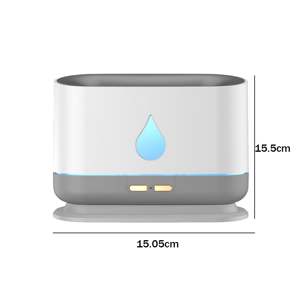 Flame Aroma Diffuser Air Humidifier - bosquetwellnessboutique