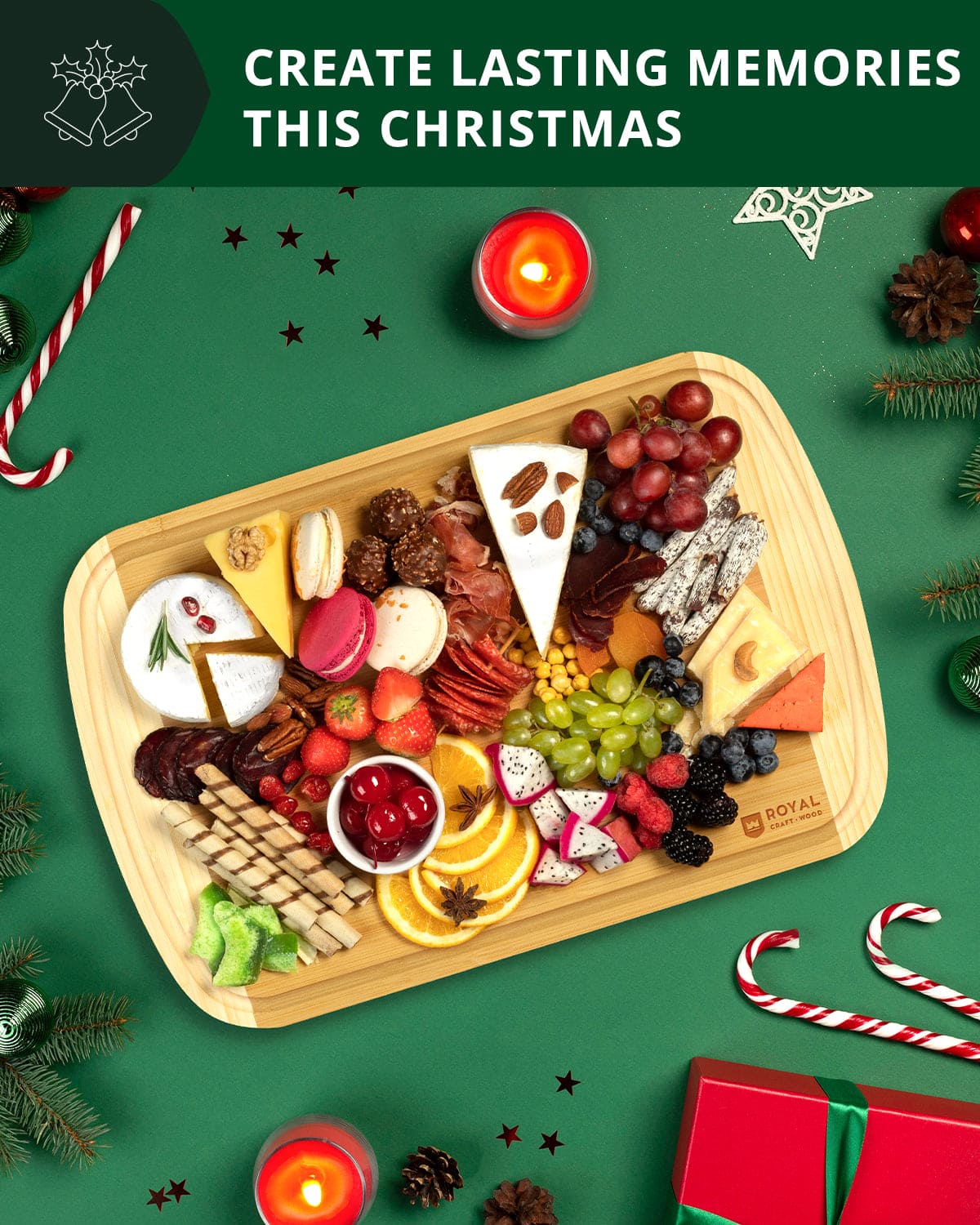 Cutting Board Two-tone XL, 18”x12”