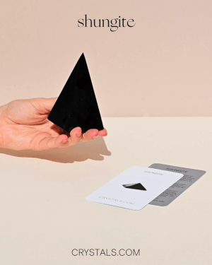 Shungite Pyramid Tall