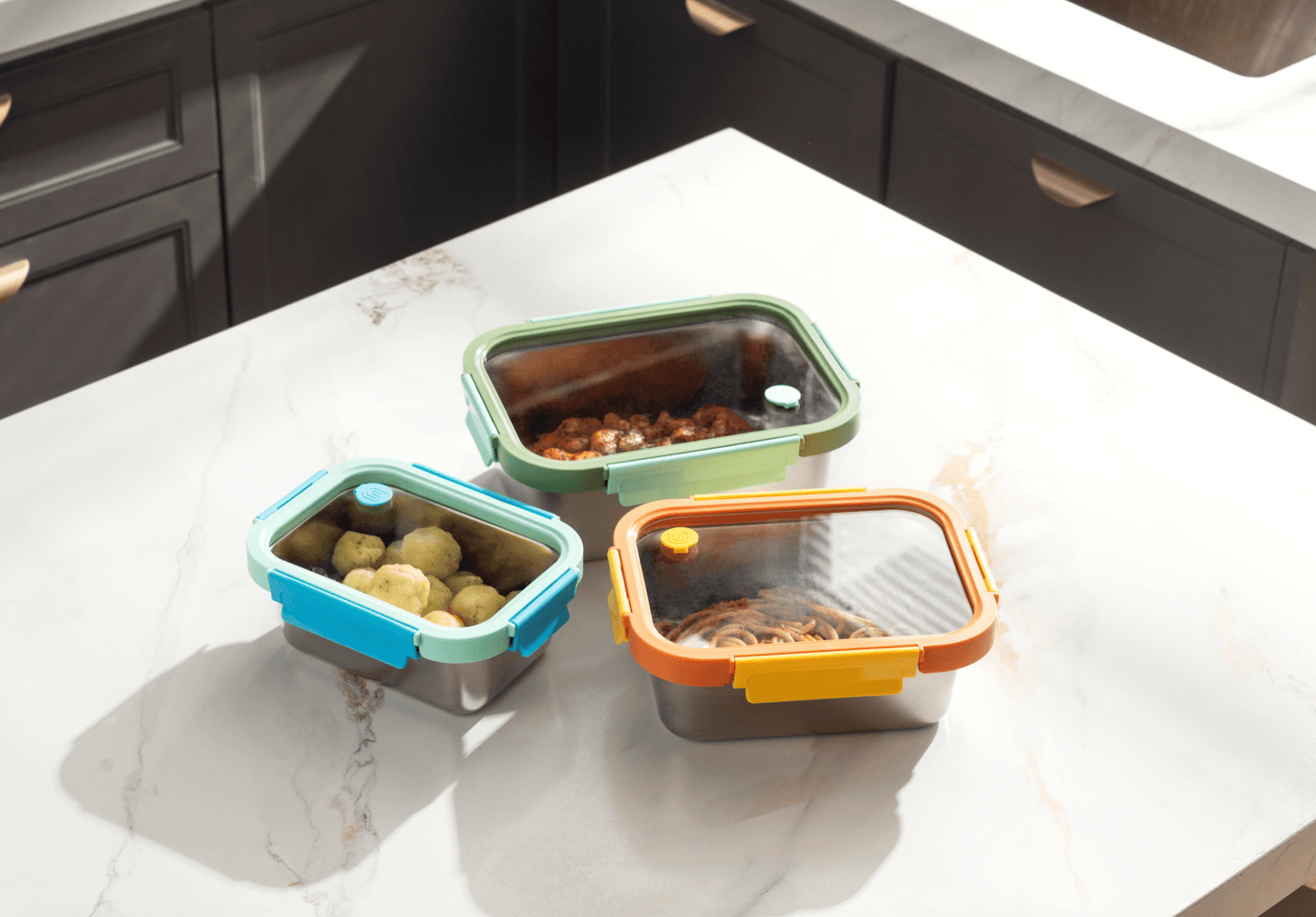 The Stainless Steel Container Set