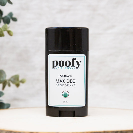 MAX DEO Plain Jane Deodorant (Unscented) Organic