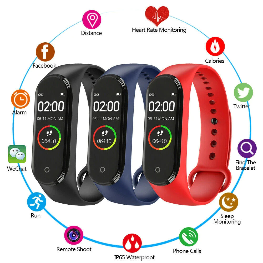 Smart Watch Wristband Fitness Tracker