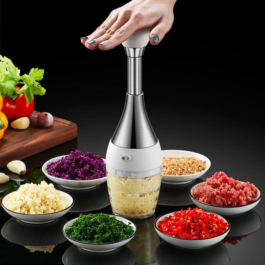 Stainless Steel Food Processor - bosquetwellnessboutique