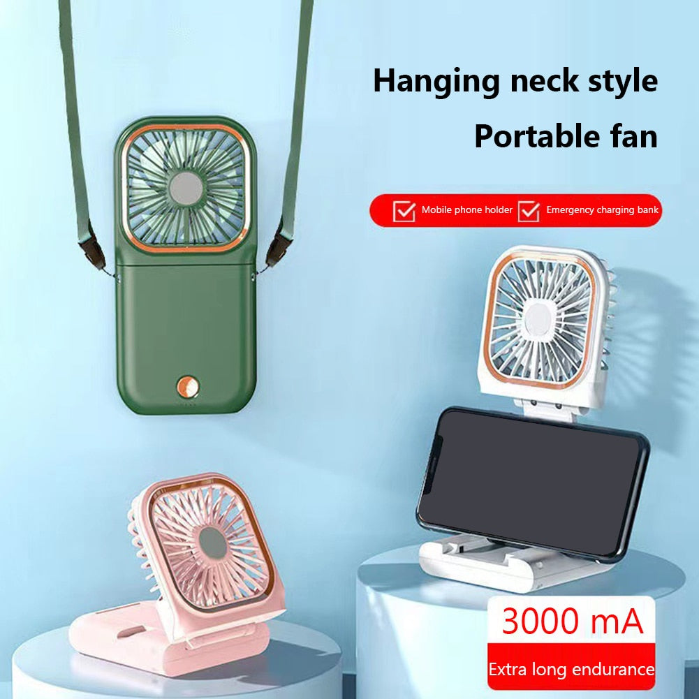 Hanging Mini Neck Fans - bosquetwellnessboutique