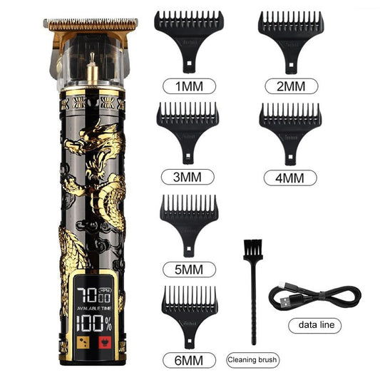 LED Electric Hair Clipper Digital Display - bosquetwellnessboutique